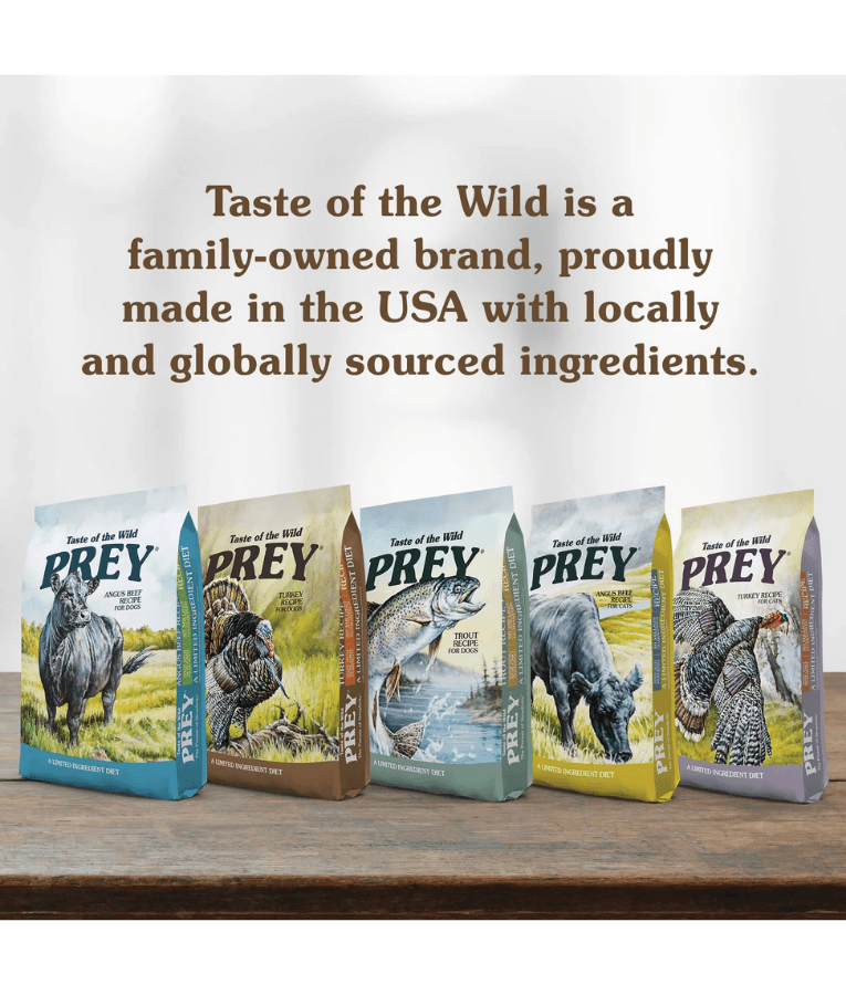 Taste of the Wild - Prey Turkey Formula, Grain-Free, Limited Ingredient, Junior & Adult Cat Dry Food - 2.72kg