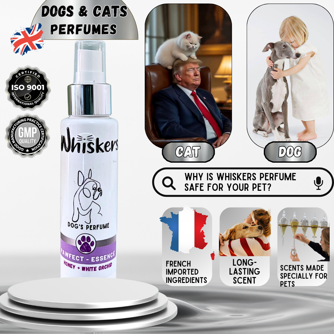 Whiskers Pet Perfume – Fig + White Orchid for Dogs & Cats