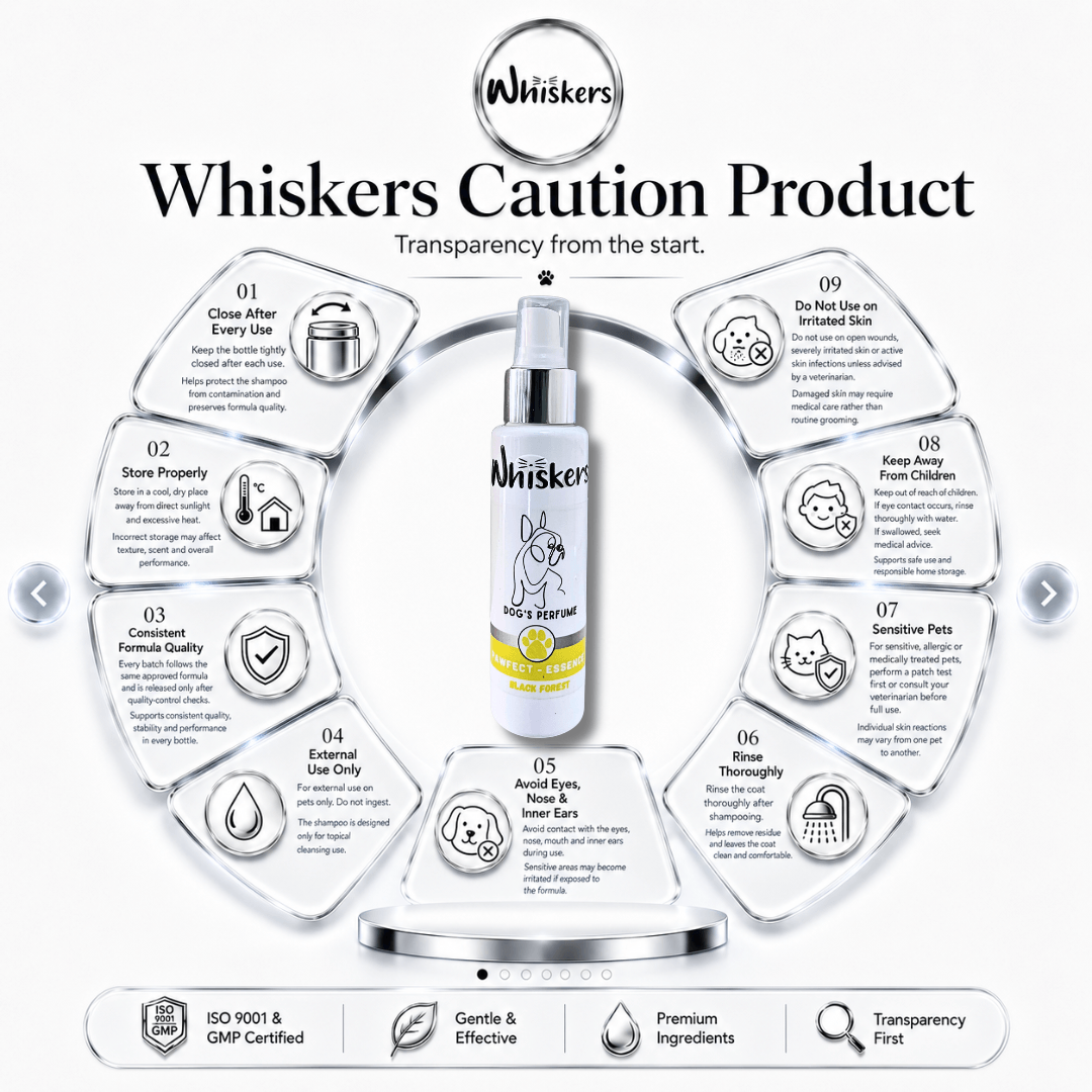 Whiskers Pet Perfume – Black Forest for Dogs & Cats