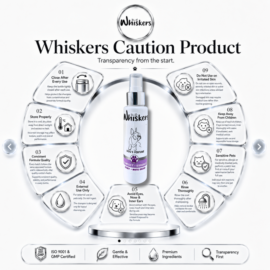 Whiskers Pet Perfume – Fig + White Orchid for Dogs & Cats