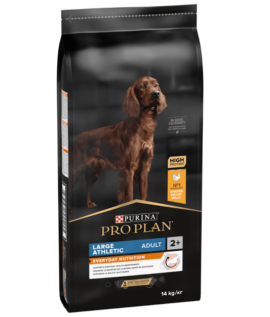 Purina - Pro Plan, Everyday Nutrition Large Athletic Adult Dry Dog food with Chicken 14 kg