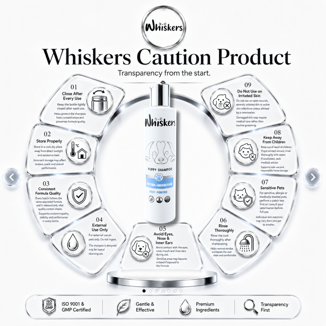 Whiskers Puppy Shampoo for Dogs & Cats