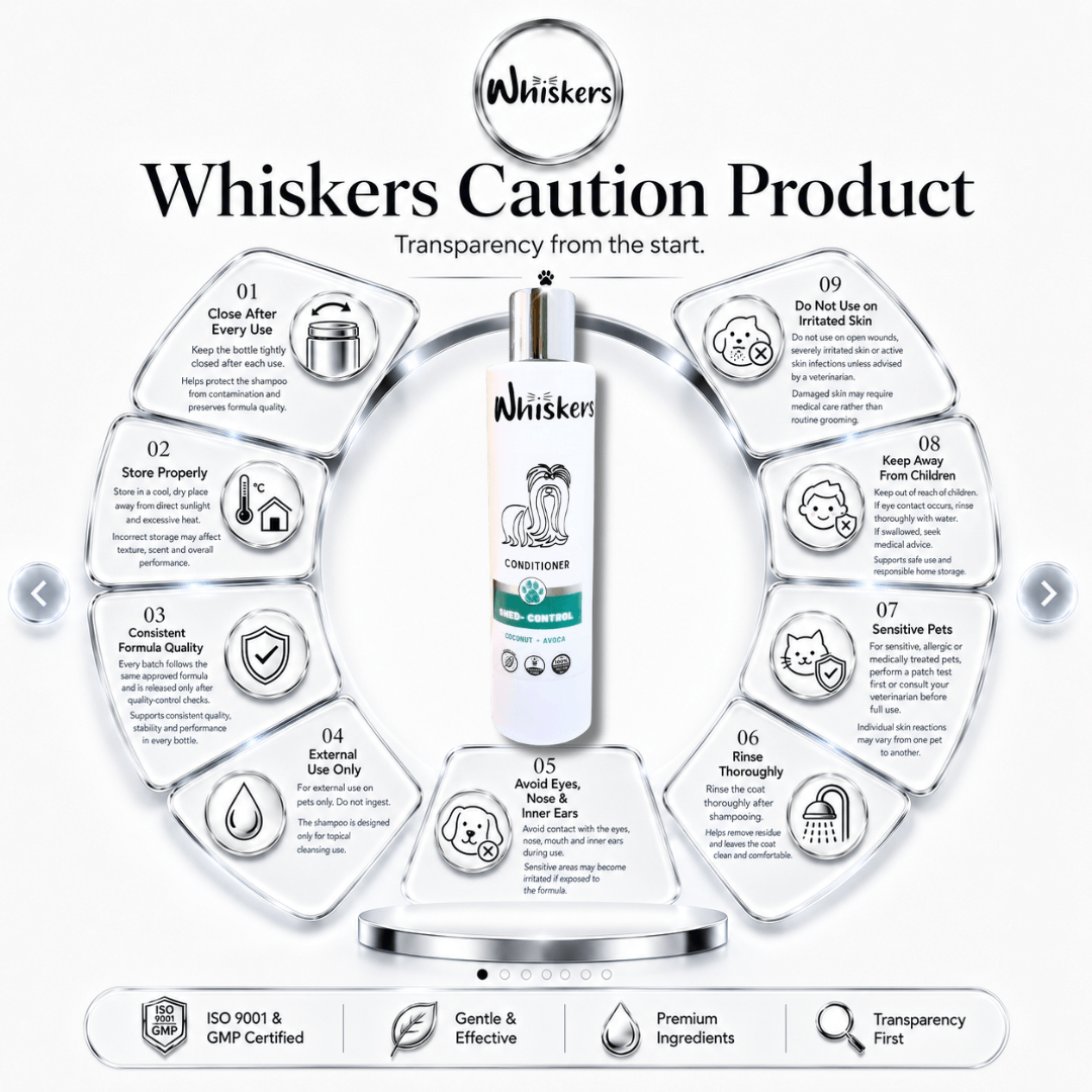 Whiskers Conditioner for Dogs & Cats
