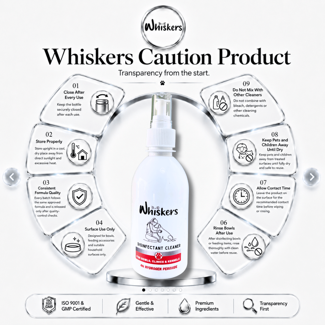 Whiskers Disinfectant Cleaner for Homes with Dogs & Cats