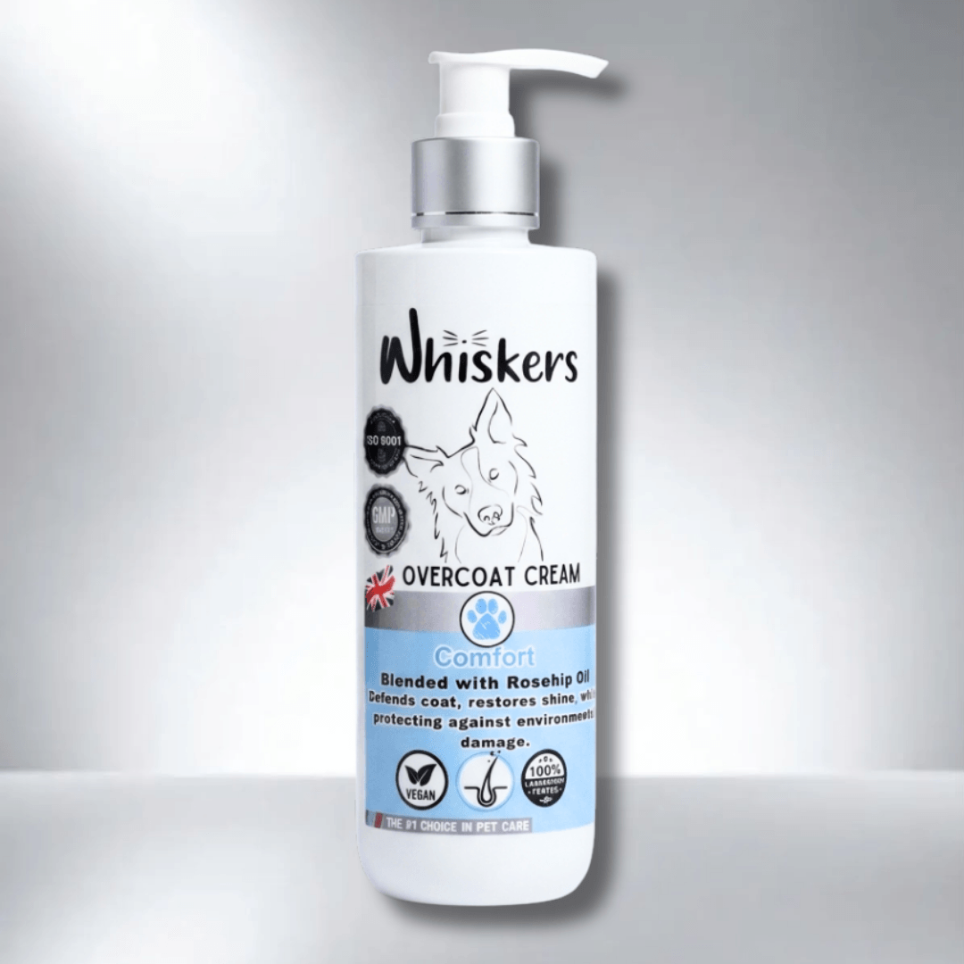 Whiskers Dogs & Cats Conditioner Over Coat Cream - Comfort 450 ML