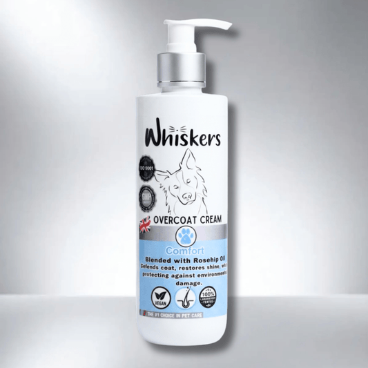 Whiskers Dogs & Cats Conditioner Over Coat Cream - Comfort 450 ML