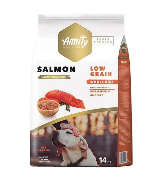 Amity - dog Super premium Adult Salmon 14kg