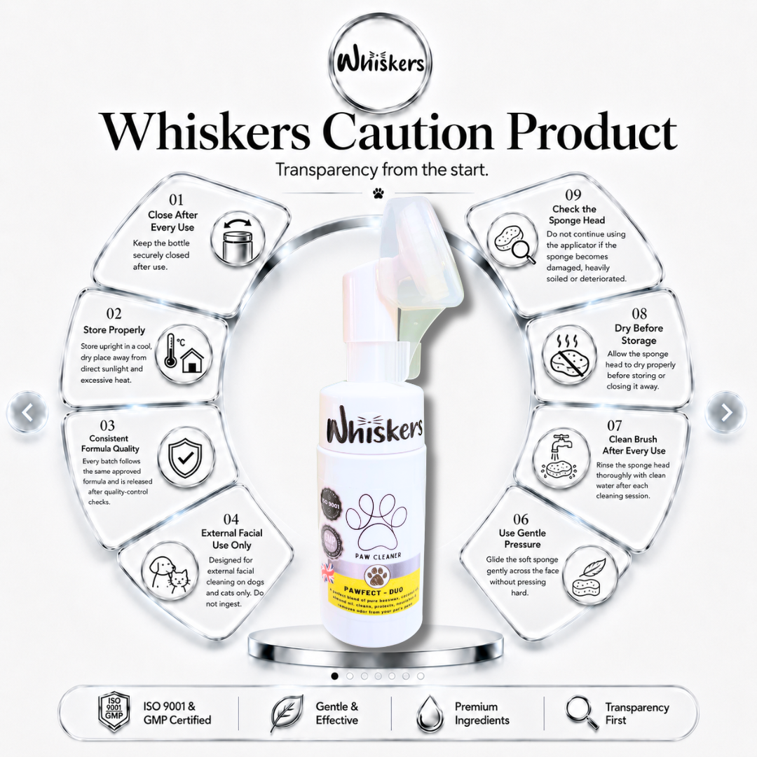 Whiskers Paw Cleaner for Dogs & Cats