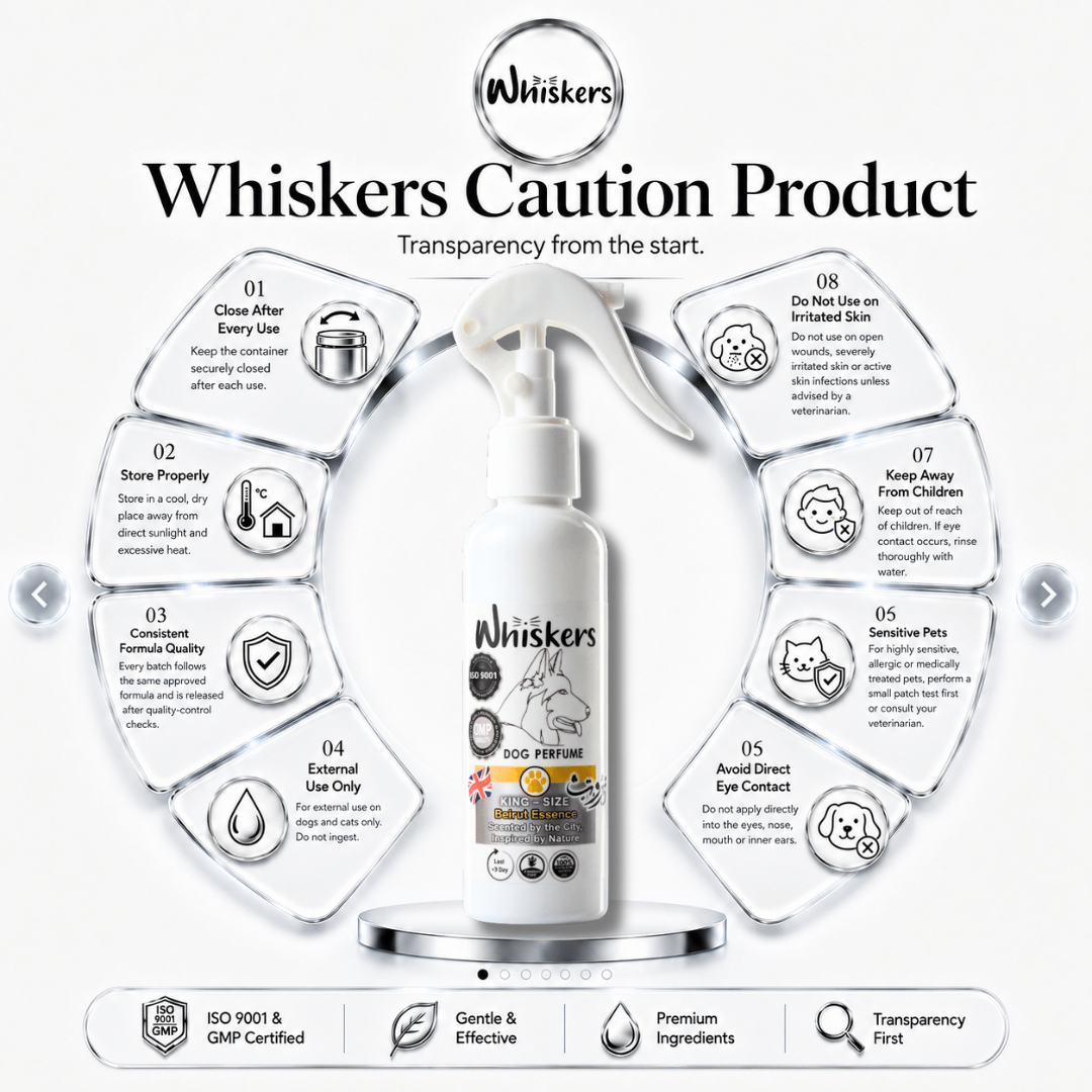 Whiskers King Size Perfume – Beirut Scent for Dogs & Cats