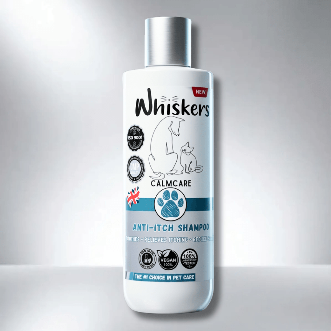 Whiskers Pet Shampoo – Anti Itching Formula for Dogs & Cats 450 ML