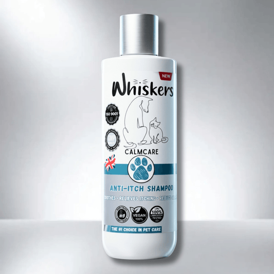 Whiskers Pet Shampoo – Anti Itching Formula for Dogs & Cats 450 ML