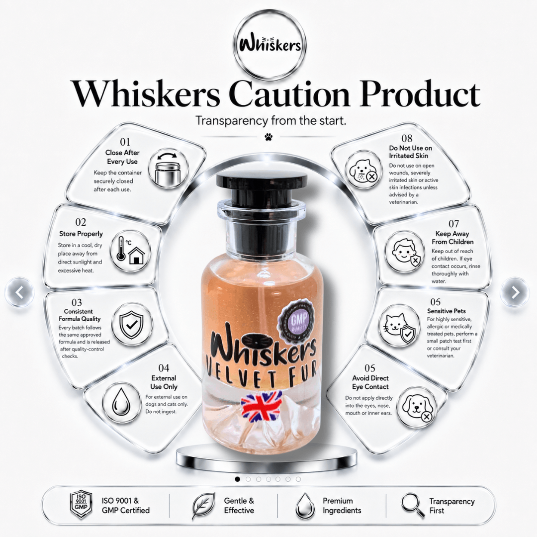 Whiskers Luxury Pet Cologne – Velvet Furr for Dogs & Cats