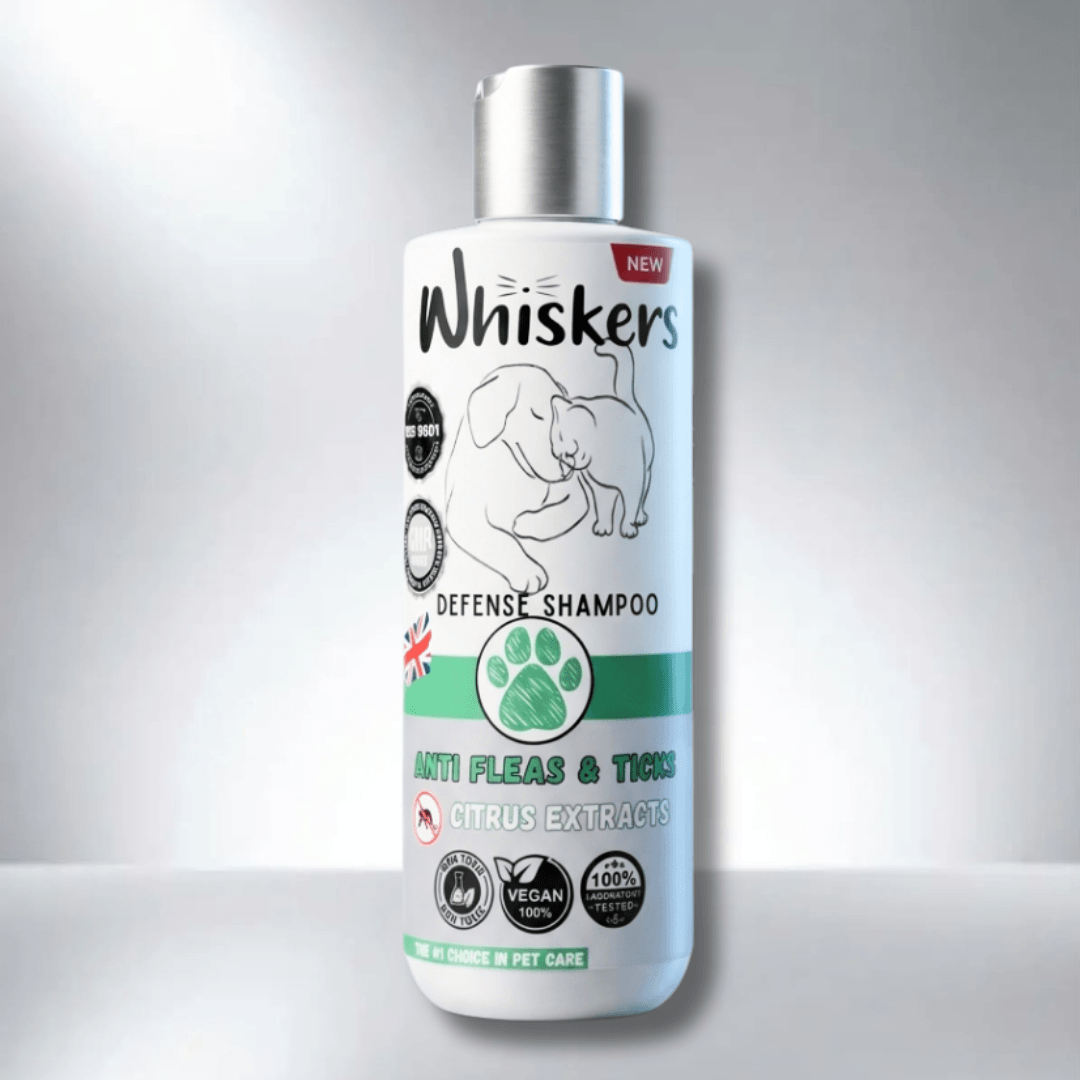 Whiskers Anti Fleas & Ticks Shampoo for Dogs & Cats 450 ML