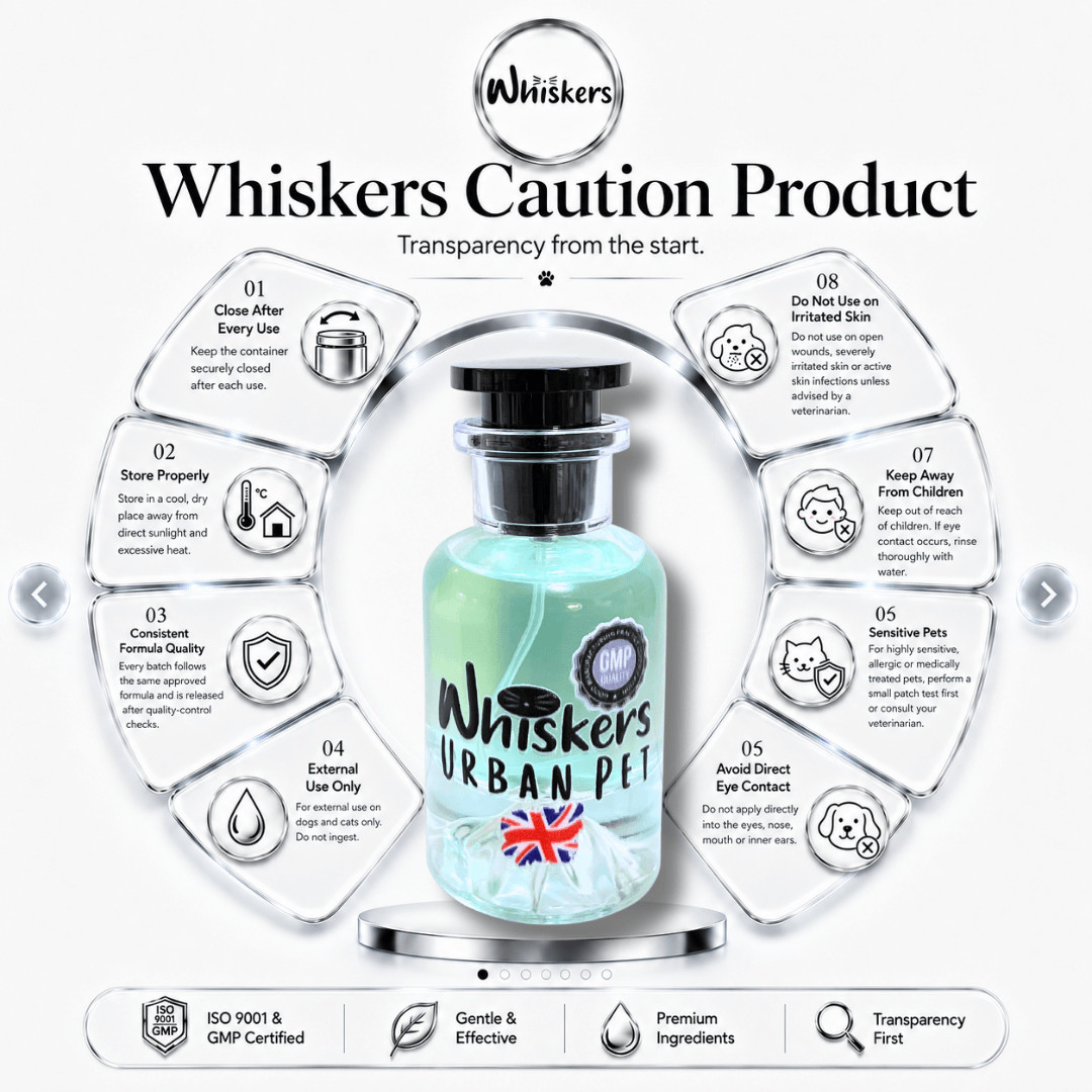 Whiskers Luxury Pet Cologne – Urban Pet for Dogs & Cats