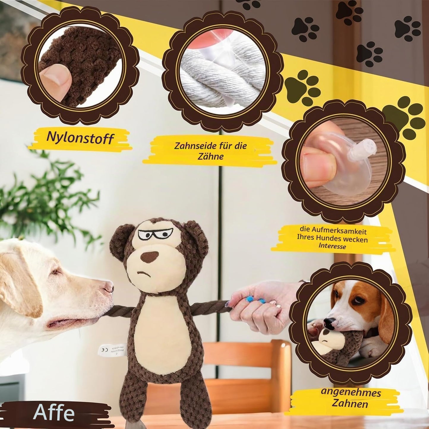 Sunshine smile Dog Toy