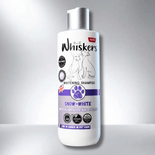 Whiskers Whitening Silver Shampoo for Dogs & Cats 450 ML