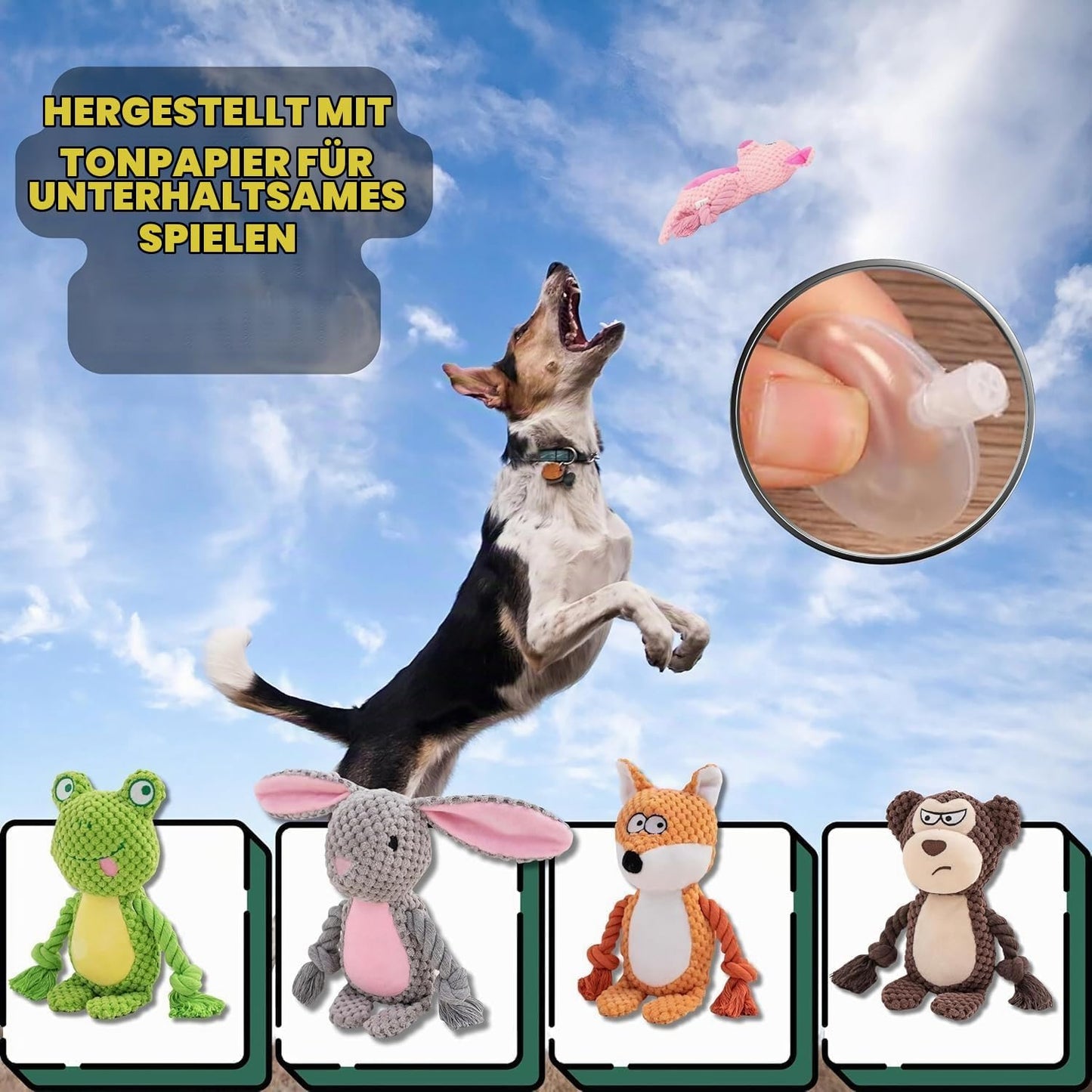 Sunshine smile Dog Toy