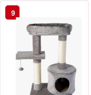 Pink Paw Cat Tree CT9 – multi-level condo