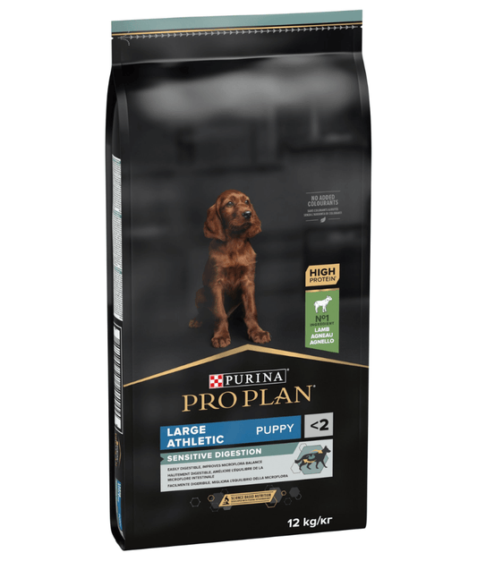 Purina - Pro Plan, Puppy Large Athletic, Sensitive Digestion Dry Dog Food, Lamb - 12kg