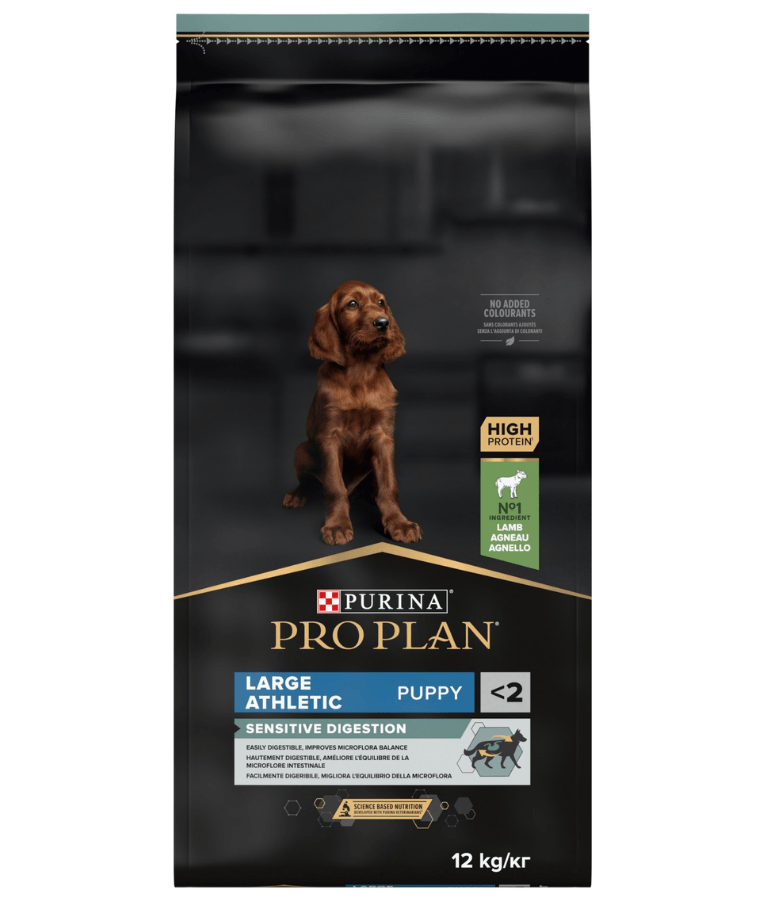 Purina - Pro Plan, Puppy Large Athletic, Sensitive Digestion Dry Dog Food, Lamb - 12kg