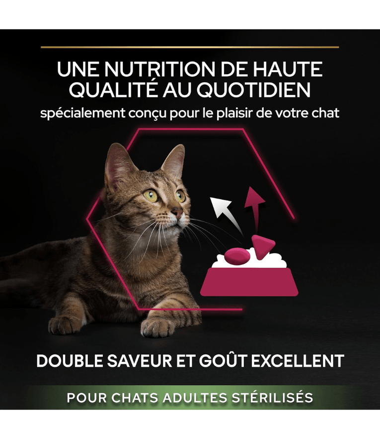 Purina - Pro Plan, Sterilised Adult 1+ Savoury Duo - Rich in Cod With Trout 3kg
