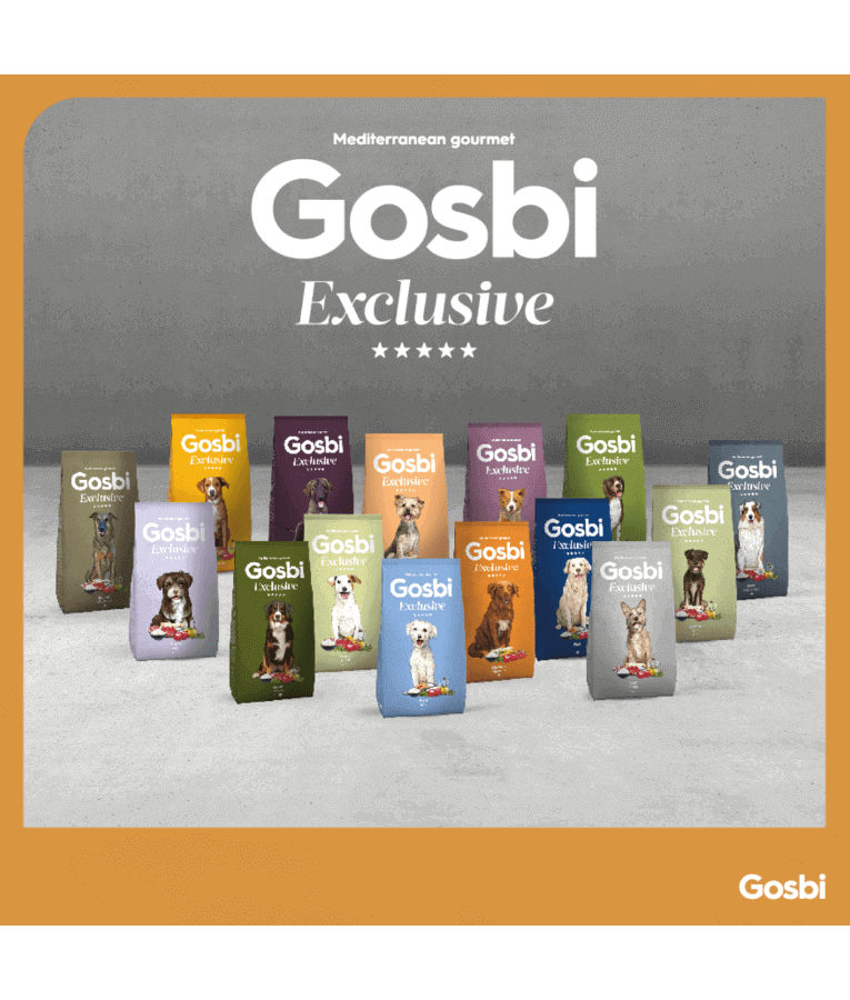 Gosbi - Exclusive, Hypoallergenic Lamb Adult Dry Dog Food For Medium Breeds 3kg-12kg