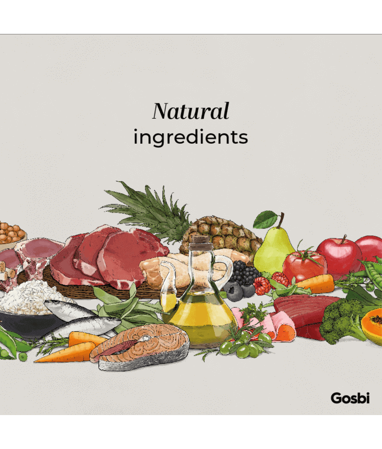Gosbi - Original, Chicken Adult Dry Dog Food For Mini and Small Breeds 3kg