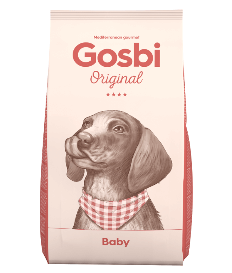 Gosbi - Original, Baby Chicken Dry Dog Food For All Breed 3kg-12kg
