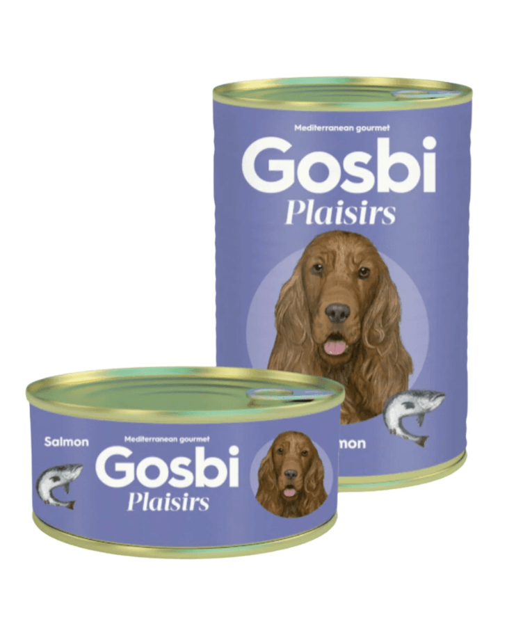 Gosbi - Fresko, Grain-Free Salmon Senior Complementary Wet Dog Food – Hypoallergenic, Monoprotein, All-Natural 150g
