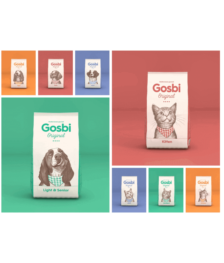 Gosbi - Original, Chicken Adult Dry Dog Food For Mini and Small Breeds 3kg