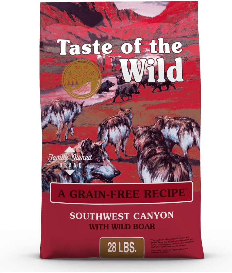 Taste of the Wild - Southwest Canyon - Wild Boar, Beef & Lamb - Grain Free Dry Dog Food - 12.2kg