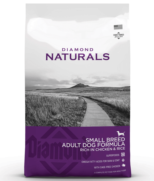 Diamond Naturals - Small Breed, Adult Dry Dog Food, With Chicken - 2kg