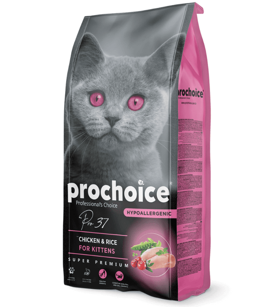 Prochoice - Pro 37 Chicken & Rice For Kittens 2kg