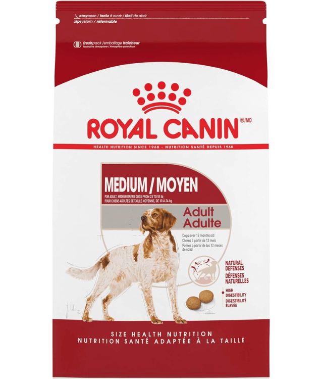Royal Canin - Medium Adult Dry Dog Food 4kg - 15kg