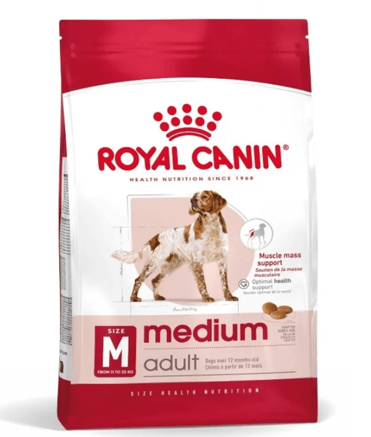 Royal Canin - Medium Adult Dry Dog Food 4kg - 15kg