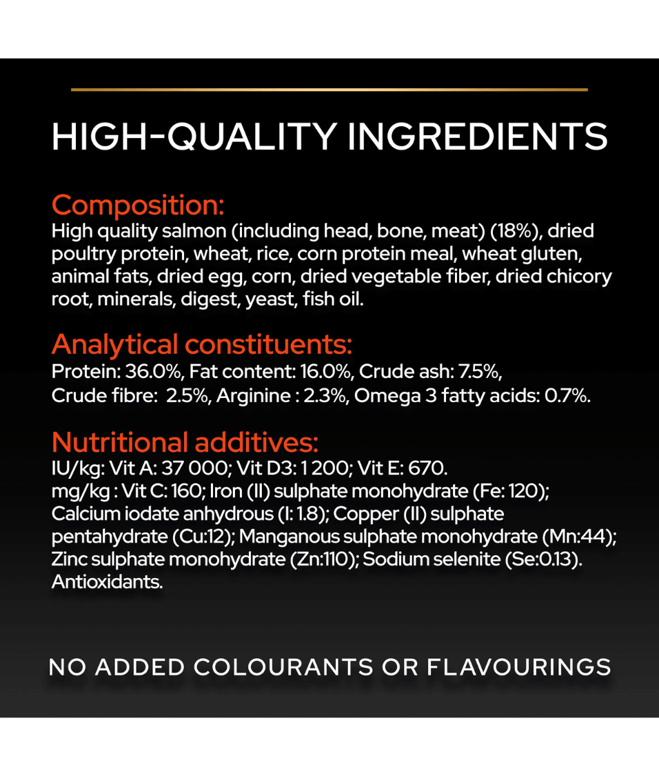 Purina - Pro Plan, Adult Vital Functions Everyday Dry Cat Food with Salmon 1.5kg