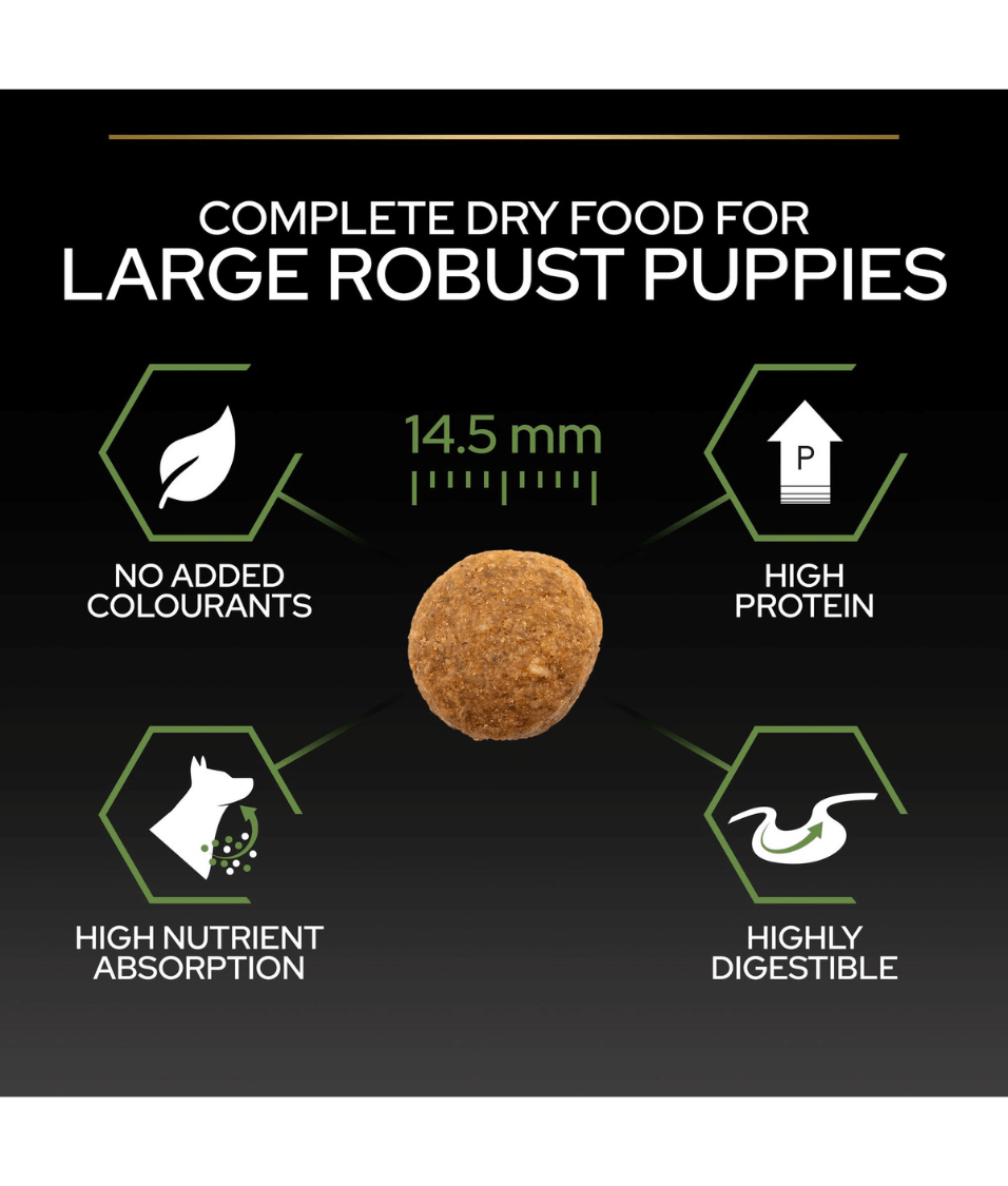 Purina - Pro Plan, Healthy Start Large Robust Puppy, Dry Dog food with Chicken 3kg-12kg