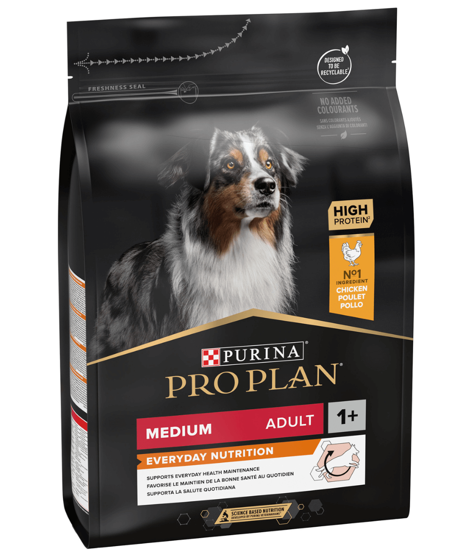 Purina - Pro Plan, Everyday Nutrition Medium Adult, Dry Dog food with Chicken 3kg