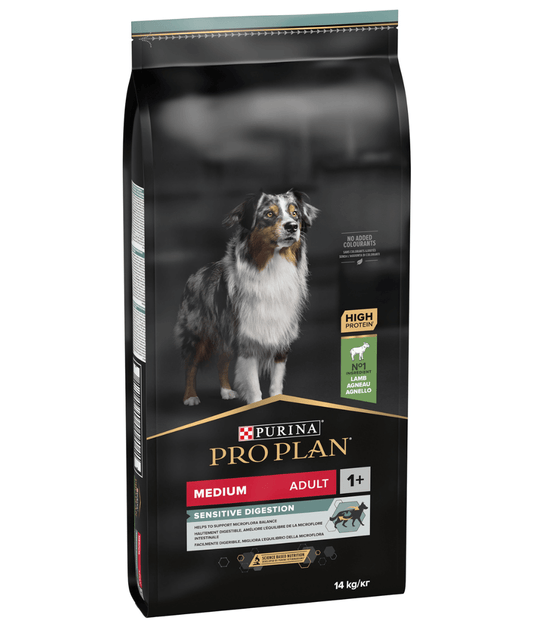 Purina - Pro Plan, Sensitive Digestion Medium Adult, Dry Dog food with Lamb 3kg-14kg