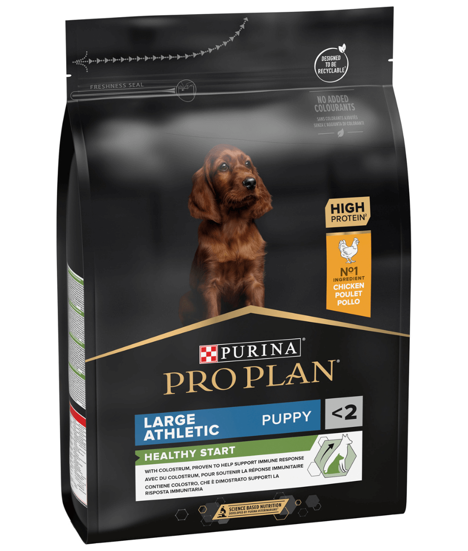 Purina - Pro Plan, Healthy Start Large Athletic Puppy, Dry Dog food with Chicken 3kg-12kg