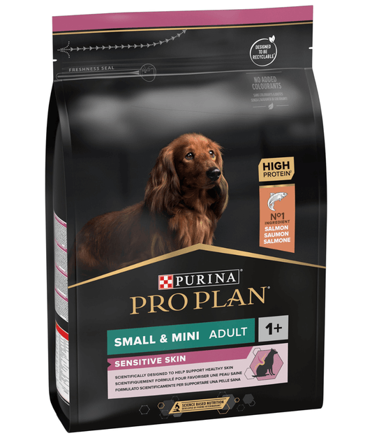 Purina - Pro Plan, Sensitive Skin Small and Mini Adult, Dry Dog food with Salmon 3kg