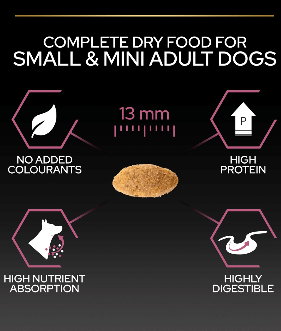 Purina - Pro Plan, Sensitive Skin Small and Mini Adult, Dry Dog food with Salmon 3kg