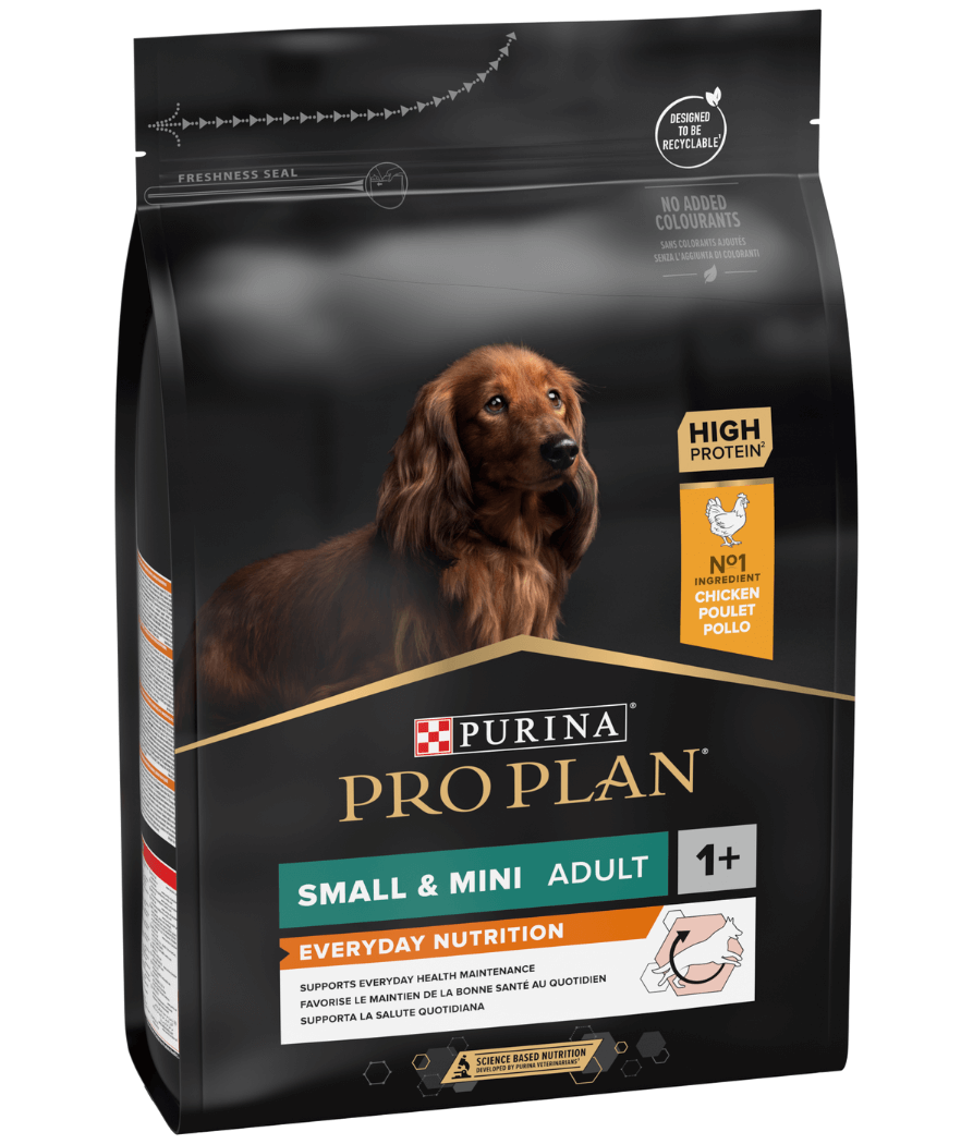 Purina - Pro Plan, Everyday Nutrition Small and Mini Adult, Dry Dog food with Chicken 3kg - 7kg
