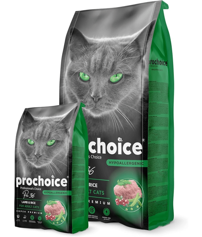 Prochoice - Pro 36 Lamb & Rice For Adult Cats 2kg-15kg