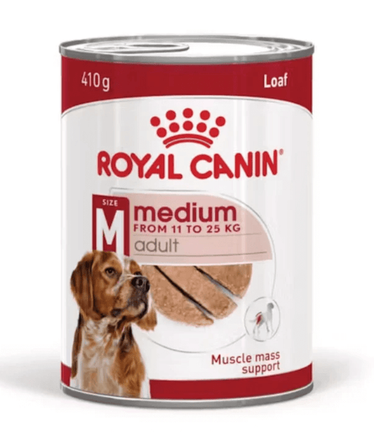 Royal Canin - Medium Breed Adult Loaf - Wet Food for Dogs 410g