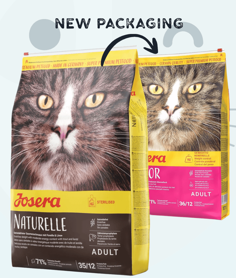 Josera - Naturelle Indoor Grain-Free Dry Cat Food with Lentil & Trout, Sterilized & Indoor Cats - 2kg