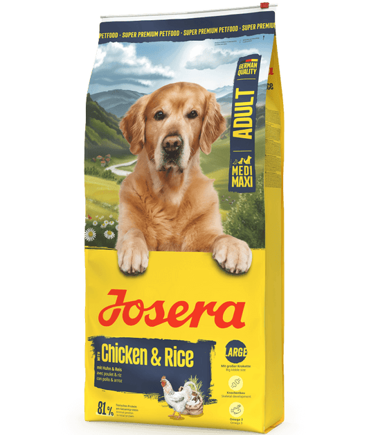 Josera - Large Breeed Chicken & Rice, Adult Dry Dog Food - 12.5 kg