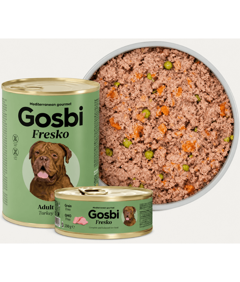 Gosbi - Fresko Grain-Free Turkey Adult Complementary Wet Dog Food - Joint Protection 150g-400g