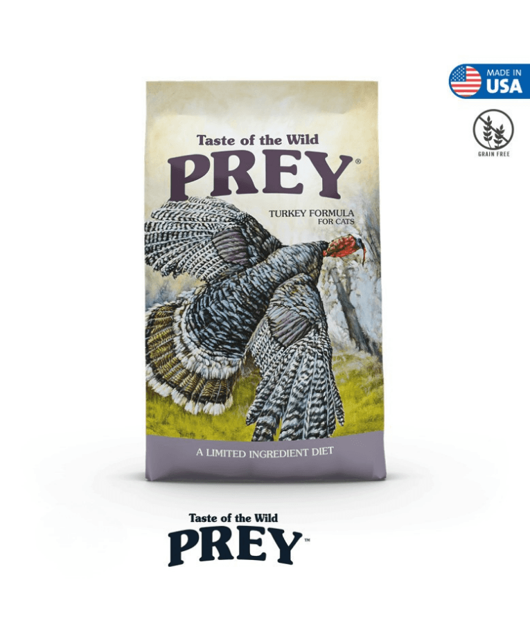 Taste of the Wild - Prey Turkey Formula, Grain-Free, Limited Ingredient, Junior & Adult Cat Dry Food - 2.72kg