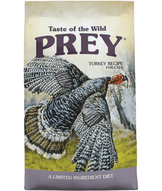 Taste of the Wild - Prey Turkey Formula, Grain-Free, Limited Ingredient, Junior & Adult Cat Dry Food - 2.72kg